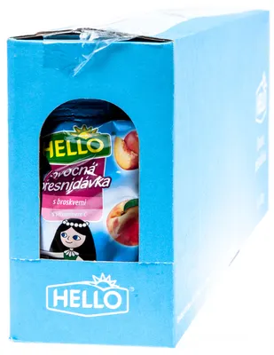 Hello Ovocná kapsička broskev 100 g