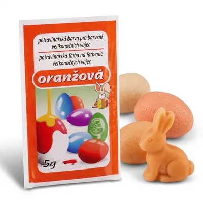 Potravinářská barva na vejce - ORANŽOVÁ 5g