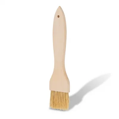 Dřevěná mašlovačka s přírodními štětinami 20 cm