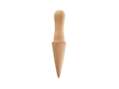 Dřevěná forma na kornoutky, průměr 3,5 cm, délka 18 cm