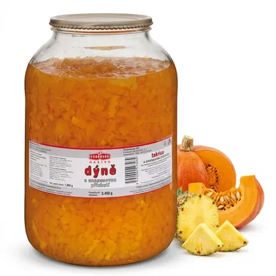 Dýňový kompot s ananasem 3450 g