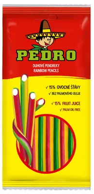 PEDRO Pendreky - želé duhové 80 g