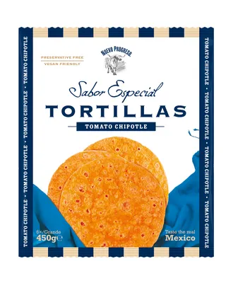 NUEVO PROGRESO Tortilla tomato/rajče 10" 6 x 75 g