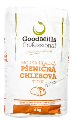 GOODMILLS PROFESSIONAL Mouka hladká pšeničná chlebová T1000 5 kg