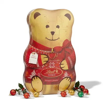 Adventní kalendář Teddy Shape 310g