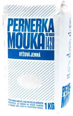 PERNERKA Mouka rýžová jemná 1 kg