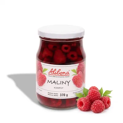 Malinový kompot 370 g