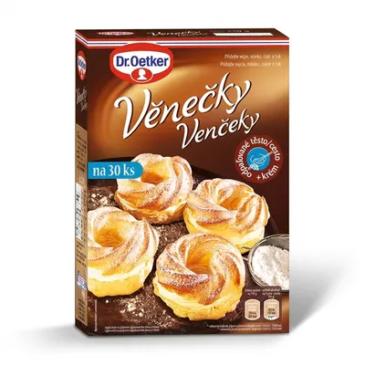 Směs na věnečky s vanilkovým krémem 290 g
