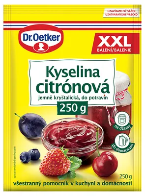 Kyselina citrónová XXL 250 g