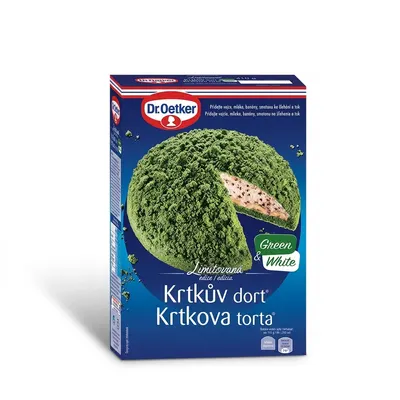 Krtkův dort Green&White 410 g