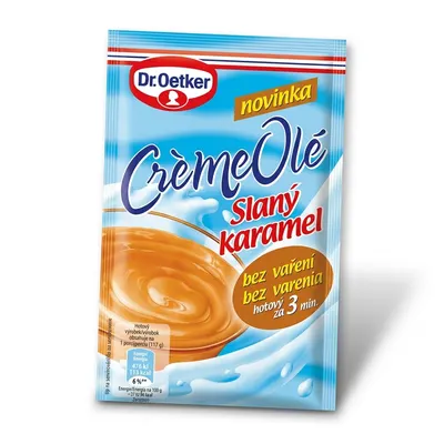 Créme Olé bleskový puding slaný karamel 53 g