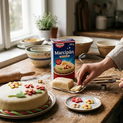 Marcipán 26% na dort a modelování 250 g