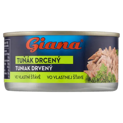 Giana Tuňák drcený ve vlastní šťávě 170 g