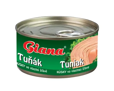 Giana Tuňák kousky ve vlastní šťávě 170 g