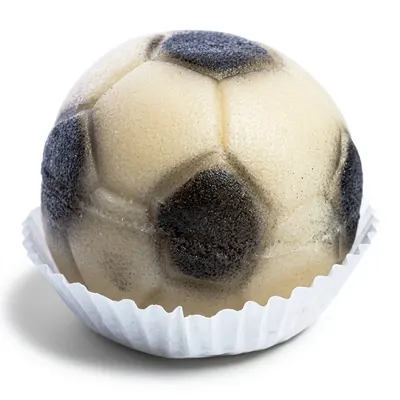 Marcipánová figurka fotbalový míč 4 cm, 90 g