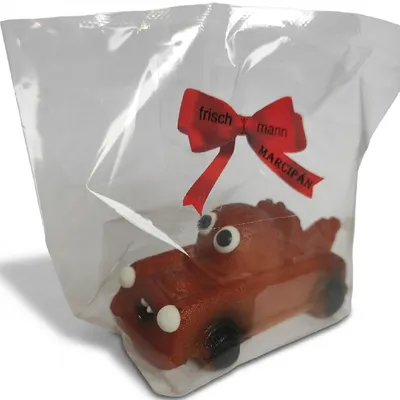 Marcipánová figurka odtahovací auto 3 x 8,5 cm, 55 g