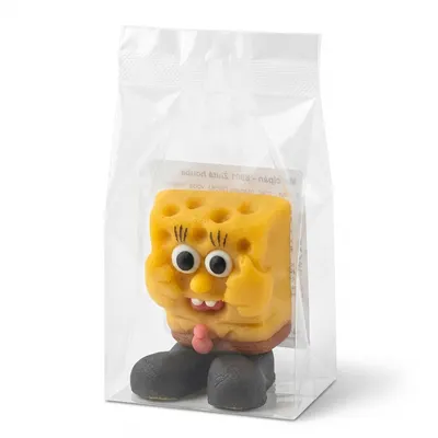 Marcipánová figurka SpongeBob 4 x 5 cm, 38 g