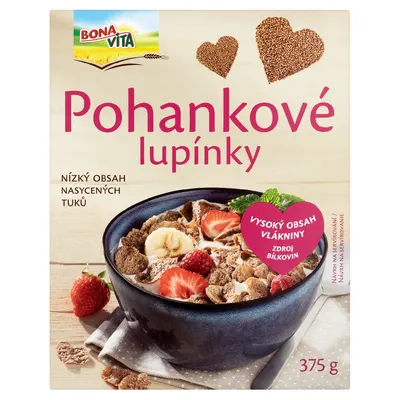 BONAVITA Lupínky pohankové 375 g