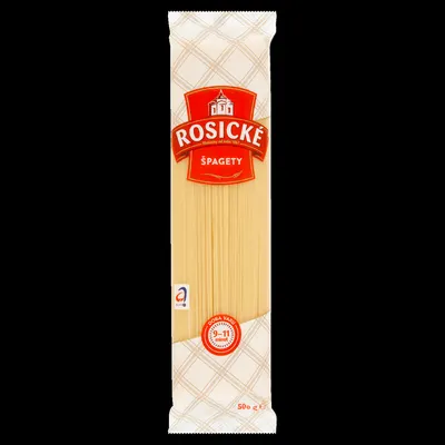 Rosické těstoviny Špagety bezvaječné 500 g