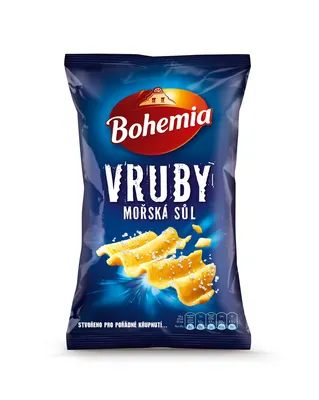 KARTON - Bohemia Vruby solené 120 g x 18 ks