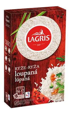 LAGRIS Rýže loupaná varné sáčky 800 g