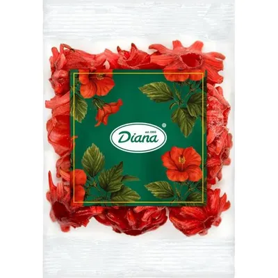 Sušený ibiškový květ, jedlý, 100 g