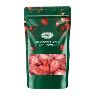 Lyofilizované jahody plátky 35 g