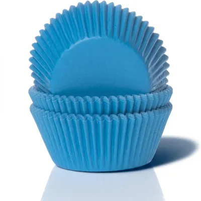 Košíčky na muffiny modré 50 ks