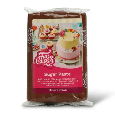 Potahovací hmota kaštanově hnědá, 250 g