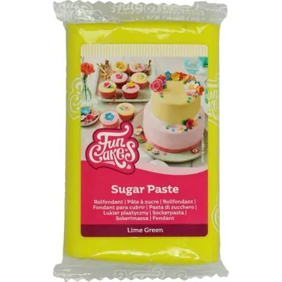 Fondán Fun Cakes limetková zelená vanilka 250 g