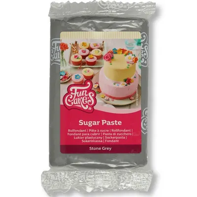 Potahovací hmota šedá, 250 g