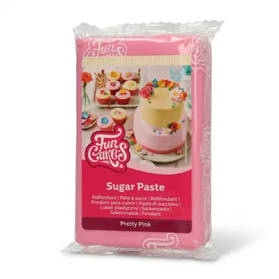 Potahovací hmota růžová FunCakes, 250 g