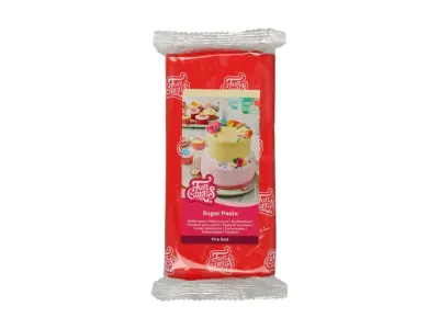 Fondán Fun Cakes ohnivě červený vanilka 1 kg