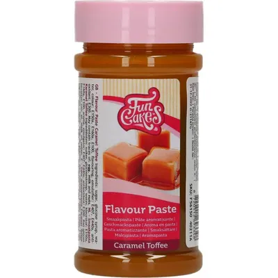 Ochucovací pasta karamel toffee 100 g - FunCakes