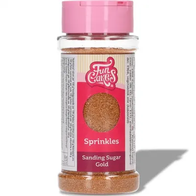 Dekorační cukr zlatý, 80 g