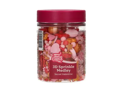 Cukrové sypání Sprinkle medley 3D Valentýn 70 g