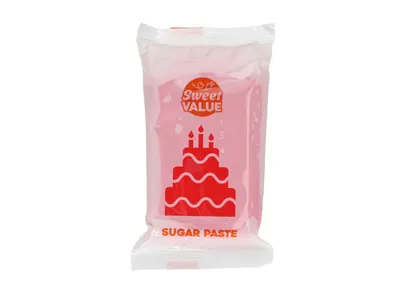 Cukrová potahovací hmota červená 200 g
