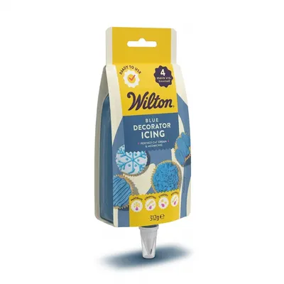 Zdobící poleva na perníčky modrá, Decorator Icing 212 g