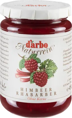 d'arbo Džem malina s rebarborou 450 g