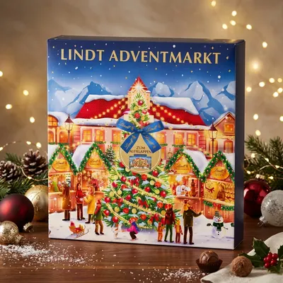 Lindt Kalendář adventní market