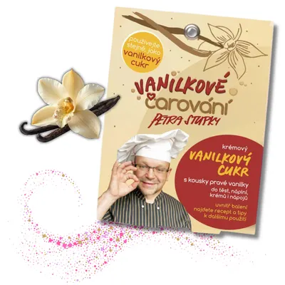 Vanilkové Čarování - krémový vanilkový cukr 4 x 23 g