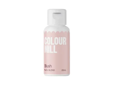 Olejová barva do čokolády pudrová růžová Blush 20 ml
