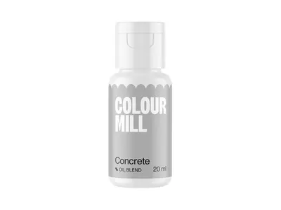 Olejová barva do čokolády šedá Concrete 20 ml