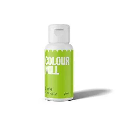 Olejová barva do čokolády limetková Lime 20 ml