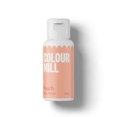 Olejová barva do čokolády broskvová Peach 20 ml