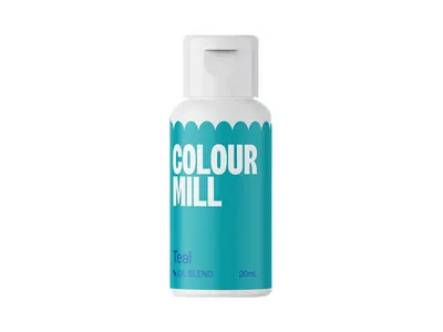 Olejová barva do čokolády tyrkysová Teal 20 ml