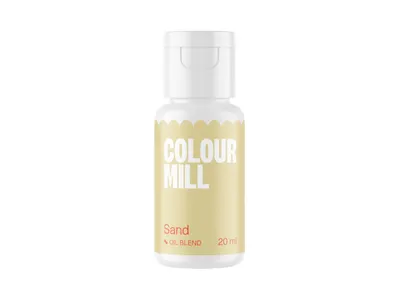 Olejová barva do čokolády písková Sand 20 ml