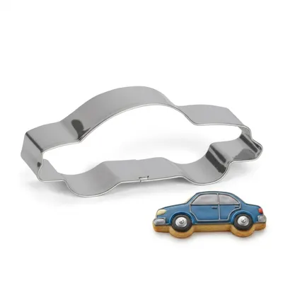 Nerezové vykrajovátko auto 9x3 cm, výška 2,5 cm