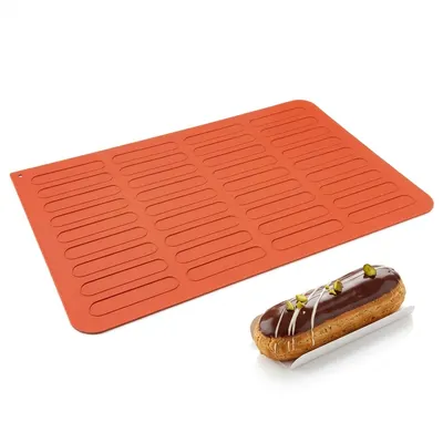 Silikonová podložka na 36 ks eclairs 12,5x2,5 cm