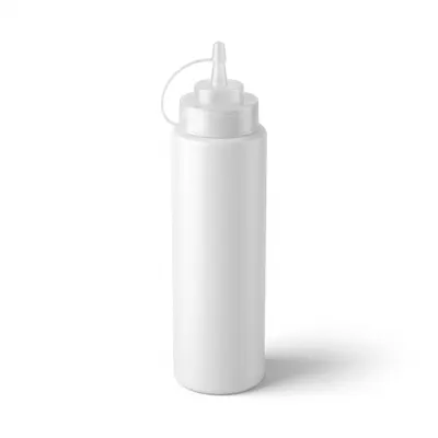 Dávkovač Biberon bílý z polyetylénu 240 ml